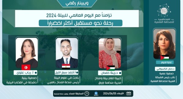 رحلة نحو مستقبل أكثر إخضرارا " تزامنا مع اليوم العالمي للبيئة 2024"